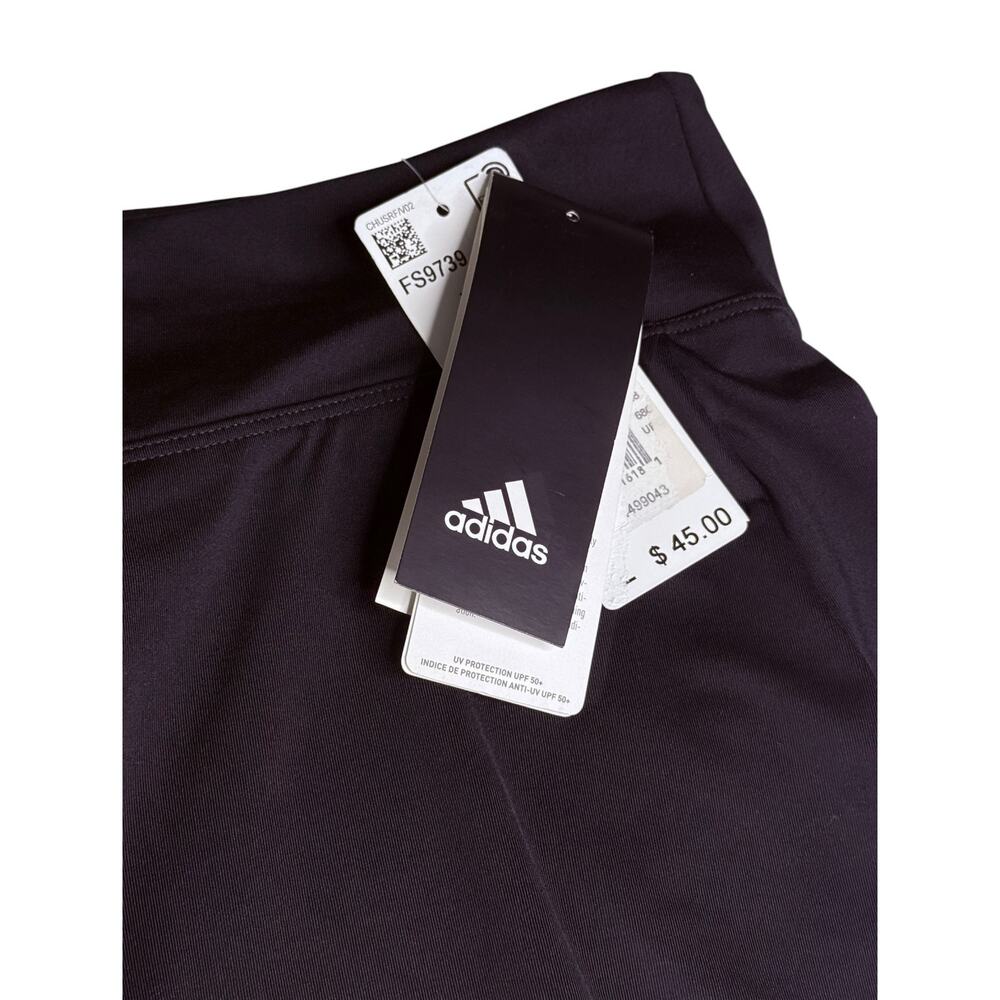 Adidas Aeroready Tennis Skirt Skort Advantage Black Women's XL Preppy New Tags - Picture 6 of 9